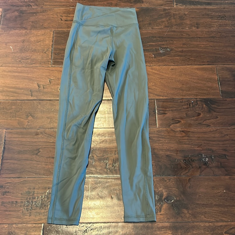 kids five dancewear green leggings